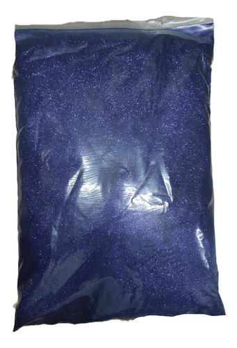 Glitter / Gibre / Purpurina Por 1 Kg Color Azul