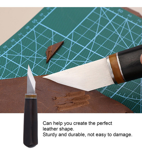Cuchillo Para Cortar Cuero, Herramienta De Bricolaje, Mango