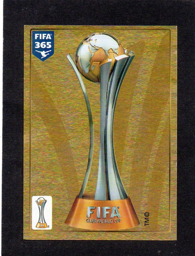Fifa 365, 2016 Figurita N° 14 Trofeo Oficial Fifa. Mira!!!