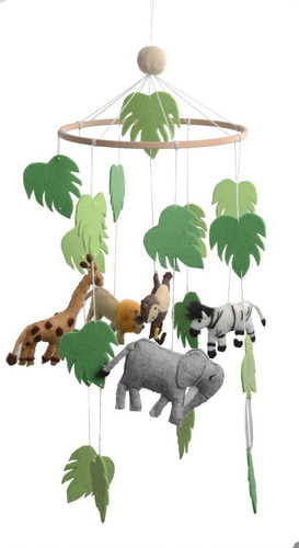Meskina Safari - Animales De La Selva Con, Cuna De Bebé, Dec