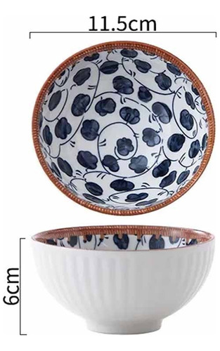 Bowl De Ceramica 11x5.5cm Dip Compotera Bols