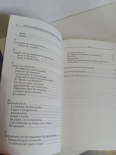 Mapas De Aprendizaje Y Entrenamiento De La Memoria (Usado)