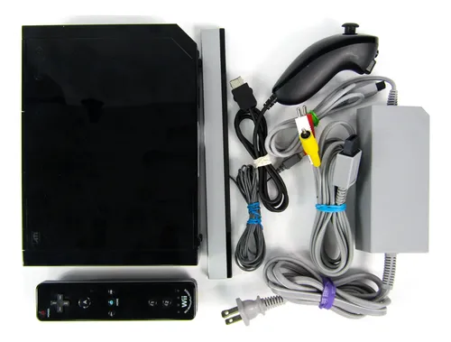 Nintendo Wii Black Edition Color Negro + Lector De Cd + Otr (Usado)