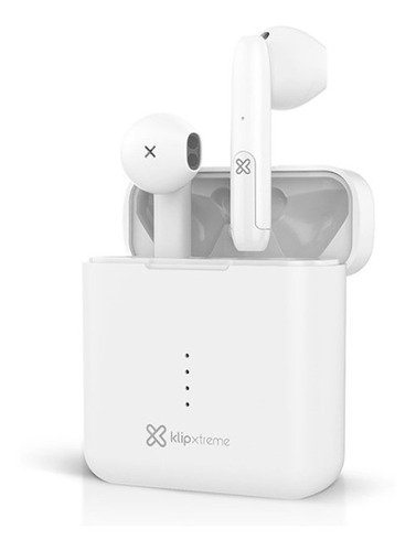 Auriculares Bluetooth Klip Xtreme Twin Touch Blancos
