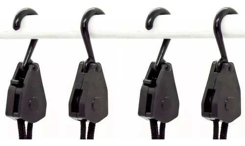 5 Pares Poleas Plásticas 15kg Cultivo Indoor - 5 Juegos