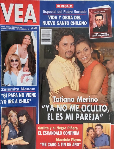 Revista Vea Tatiana Merino 2004 (aa555