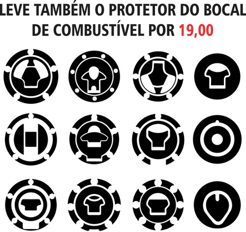 Imagem 2 de 3 de Adesivo Tankpad Protetor Tanque Kawasaki Ninja 13