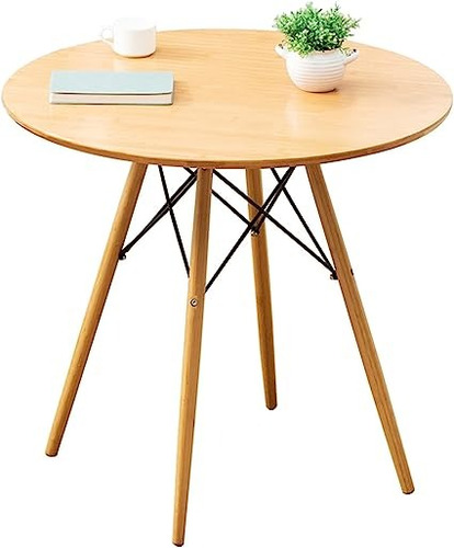 Mesa Eames Redonda 100 Cm Madera