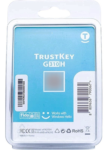 Imagen 6 de 6 de Trustkey Usb-a Biométrico Lector Huella Digital Seguridad!