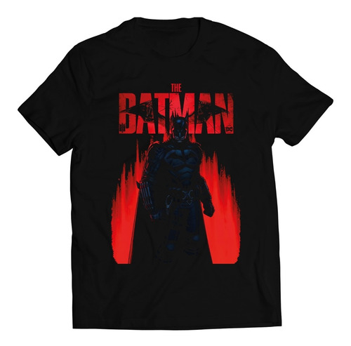 Polera Dc - Batman Comic Cover Red