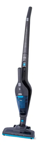 Aspirador De Pó Portátil Wap Eco Rápido Com Iluminação Led Vertical 2 Velocidades Cinza/azul 127/220v