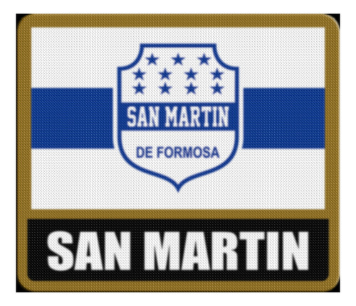 Parche Termoadhesivo Flag San Martin De Formosa