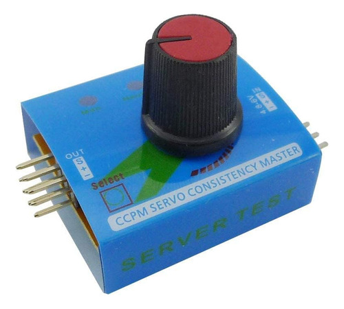 2 Unids Simple Rc Servo Probador 3ch 4.8-6v Digital Multi Se