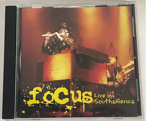 Focus - Live In Southamerica 2004 (cd New) Prog Rock Holanda