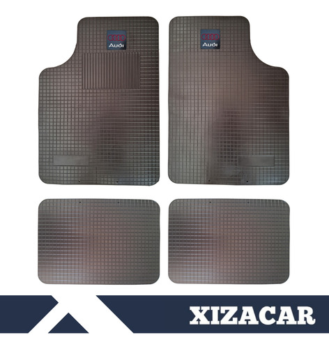 Cubre Alfombras Para Audi 4 Piezas Xizacar Negro