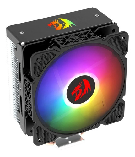 Cooler Cpu Redragon Effect Modelo Cc-2000 LED Negro