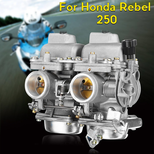 Imagen 1 de 10 de Carburador Doble Carburador Montaje Assy Para Honda Rebel Ca