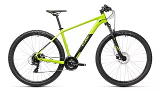 Bicicleta Aro 29 Cube Aim Pro Black /green Talla M 17