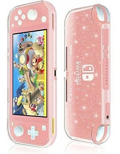 Fuinda Con Glitter Para Nintendo Switch Lite Liquid Crystal