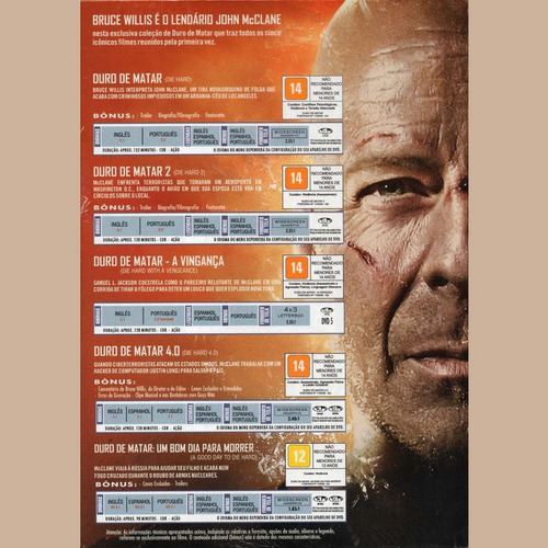 Duro De Matar Bruce Willis La Colección Completa 5 Dvd Nuevo | MercadoLibre Duro De Matar Bruce Willis La Colección Completa 5 Dvd Nuevo | MercadoLibre