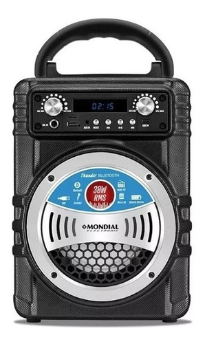 Imagen 1 de 4 de Parlante Mondial Bt/usb/radio/aux Mco-05 - Aj Hogar