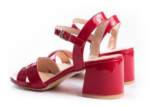 Imagen 4 de 7 de Sandalias Mujer Zapatos Plataformas Taco Bajo Fiesta Cómodas