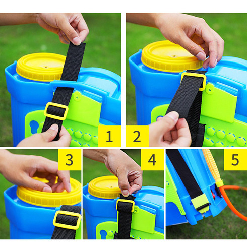 2 Correas Acolchadas Para Almohadilla Redonda Reforzada.