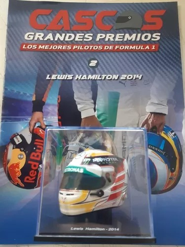 Colección Cascos Formula 1, Num 2, Lewis Hamilton 2014