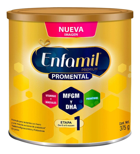 Leche de fórmula  en polvo  Mead Johnson Enfamil Pro Select  en lata de 375g - 0  a  6 meses