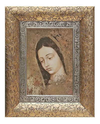 Cuadro Virgen María 64.5x52.5 Religioso Mod.difuminado