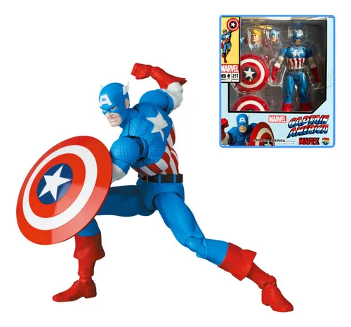 Mafex No. 217 Capitán América - Comic Version - | Envío gratis Mafex No. 217 Capitán América - Comic Version - | Envío gratis