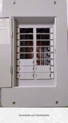 Tablero Electrico Residencial Ticino Meta Pintado 16 Polos