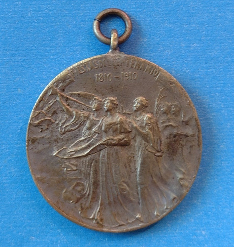 Medalla Centenario Prov. De Córdoba Departamento De Punilla