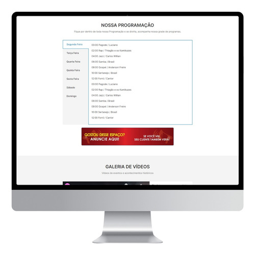 Site Responsivo De Web Rádio - Bônus + Instalação Grátis