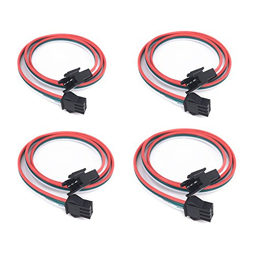 4 Piezas/pack De Cable Conector Macho Y Hembra Jst Sm D...