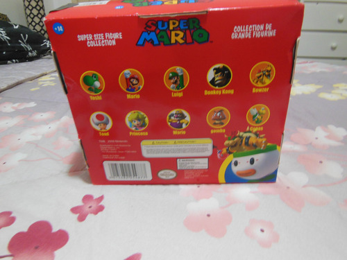 Boneco Rei Bowser Koopa Grande Coleção Super Mario Bros