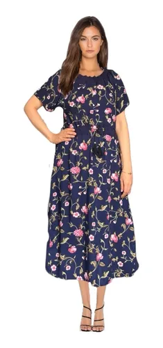 Vestidos de online chalis para señoras