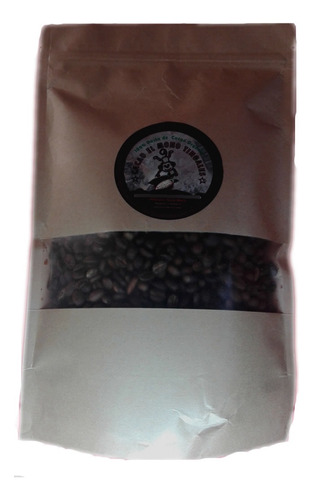 Café Mono Tingales En Granos Tostado 1 Kg