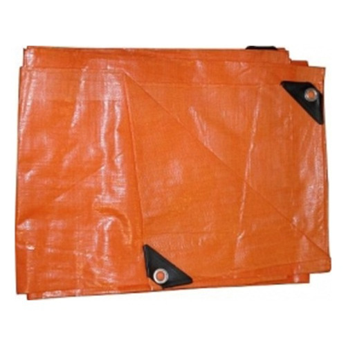 Lona Impermeable Naranja Goldex - 3m X 3m