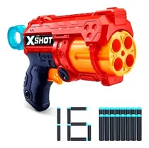 Comprar Pistola Revolver Rifle Lanza Dardos X-shot Zuru Fury 4 Niño 