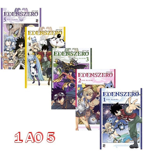 Edens Zero 1 Ao 5! Manga Jbc! Novo E Lacrado!