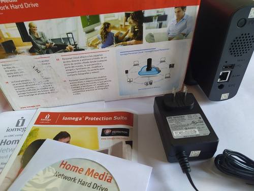 Hd 2tb - Iomega Home Media Network Drive - Novíssimo - Zero