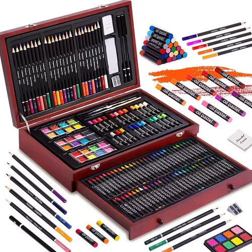 materiales para dibujar profesional kit set completo de todo nivel