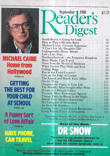 Revista Reader Digest / September 1988