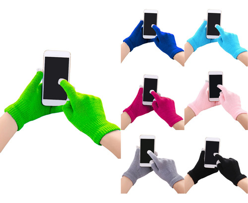  Guantes Táctil Touch Glove Celular, Tablets, Etc. 