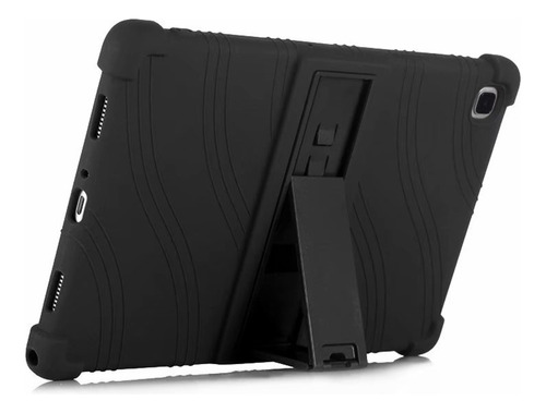 Funda Para Samsung Tab S8 Plus 12.4  Gomas + Parante Negra