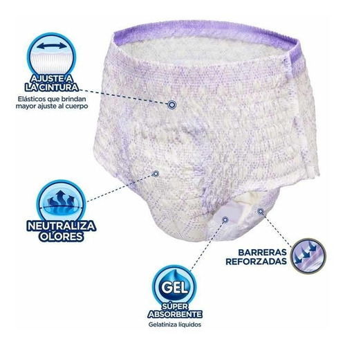 Imagen 3 de 4 de Tena Pants Nocturno G 8 Piezas