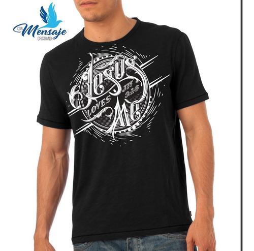 Playeras Cristianas Con Mensaje Cristiano Jesus Loves Me