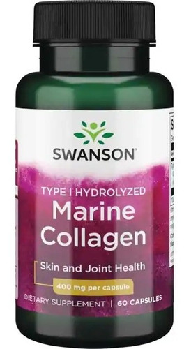 Marine Collagen 60cap/400mg Swanson