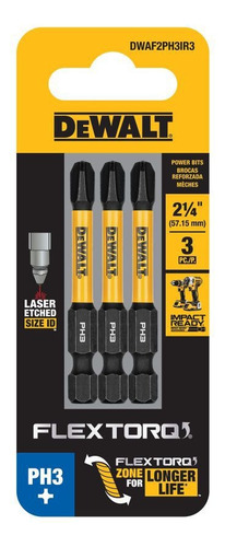 Pack x3 Borcas DWAF2Ph3iR3 57 mm Dewalt